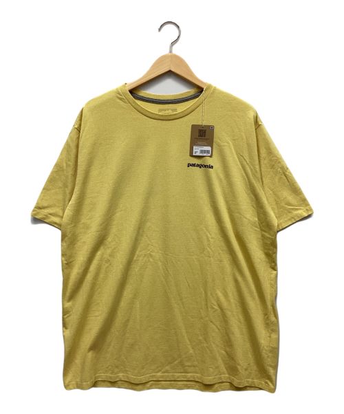 Patagonia（パタゴニア）Patagonia (パタゴニア) P-6ロゴ レスポンシビリ Tシャツ イエロー サイズ:L 未使用品の古着・服飾アイテム