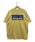 Patagonia (パタゴニア) P-6ロゴ レスポンシビリ Tシャツ イエロー サイズ:L 未使用品：3980円