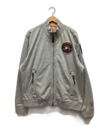 PARAJUMPERS（パラジャンパーズ）の古着「ジップアップスウェット」｜グレー