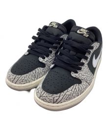 NIKE（ナイキ）の古着「スニーカー(AIR JORDAN1 RETRO LOW OG)」｜ホワイト×ブラック