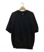 SCYEBASICSサイベーシックス）の古着「Loopback Cotton-Jersey Sweatshirt」｜ブラック