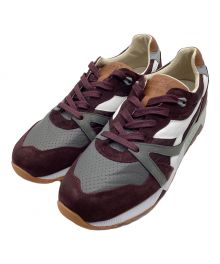 DIADORA（ディアドラ）の古着「スニーカー」｜ボルドー