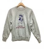 Champion×Disney RESORTチャンピオン×ディズニーリゾート）の古着「スウェット」｜グレー