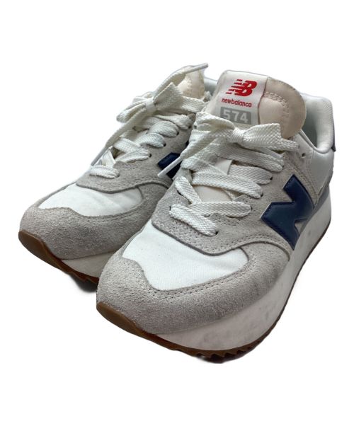 NEW BALANCE（ニューバランス）NEW BALANCE (ニューバランス) スニーカー ベージュ サイズ:23.5の古着・服飾アイテム