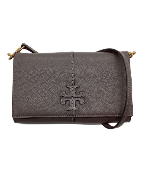 TORY BURCH（トリーバーチ）TORY BURCH (トリーバーチ) ショルダーウォレット ベージュの古着・服飾アイテム