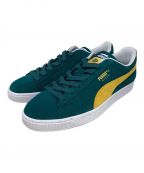 PUMAプーマ）の古着「スニーカー PUMA SUEDE TEAMS II VARSITY GREEN 22FA-I」｜グリーン