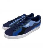 PUMAプーマ）の古着「スニーカー PUMA Suede Camowave」｜ネイビー