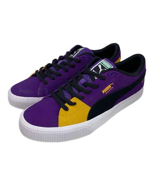 PUMA（プーマ）PUMA (プーマ) スニーカー PUMA SKATEBOARDING SUEDE SKATE NITRO パープル サイズ:10の古着・服飾アイテム