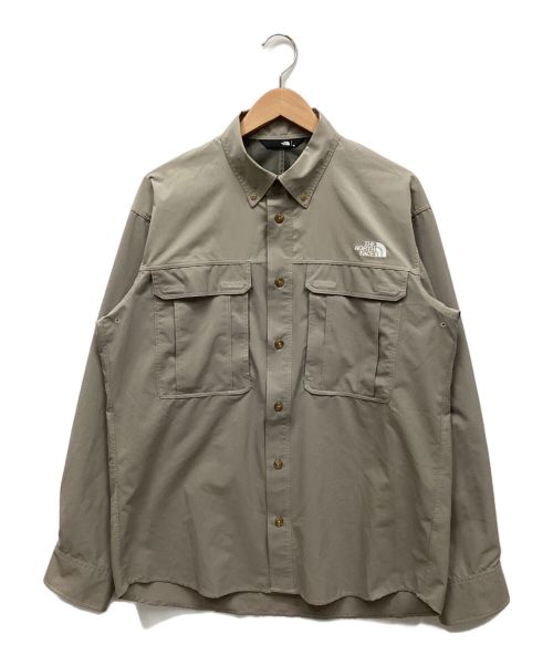 THE NORTH FACE（ザ ノース フェイス）THE NORTH FACE (ザ ノース フェイス) ボタンダウンシャツ グレー サイズ:XLの古着・服飾アイテム