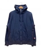 Champion REVERSE WEAVEチャンピオン リバースウィーブ）の古着「ジップパーカー」｜ネイビー