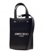 JIMMY CHOOジミーチュウ）の古着「2WAYバッグ(Mini N/S Tote)」｜ブラック