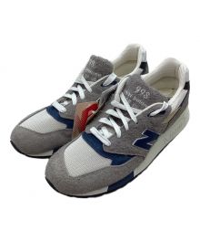 NEW BALANCE（ニューバランス）の古着「スニーカー(NEW BALANCE)」｜グレー×ネイビー