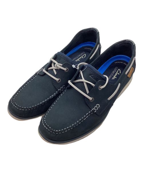 CLARKS（クラークス）CLARKS (クラークス) シューズ ネイビー サイズ:26.5の古着・服飾アイテム