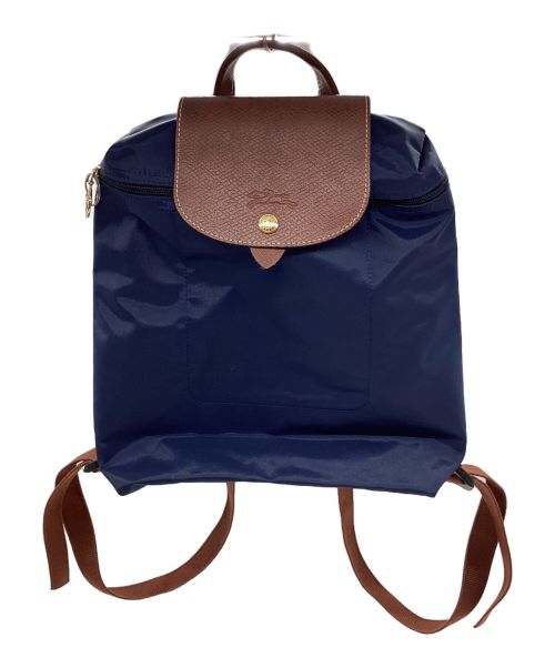 LONGCHAMP（ロンシャン）LONGCHAMP (ロンシャン) リュック ネイビーの古着・服飾アイテム