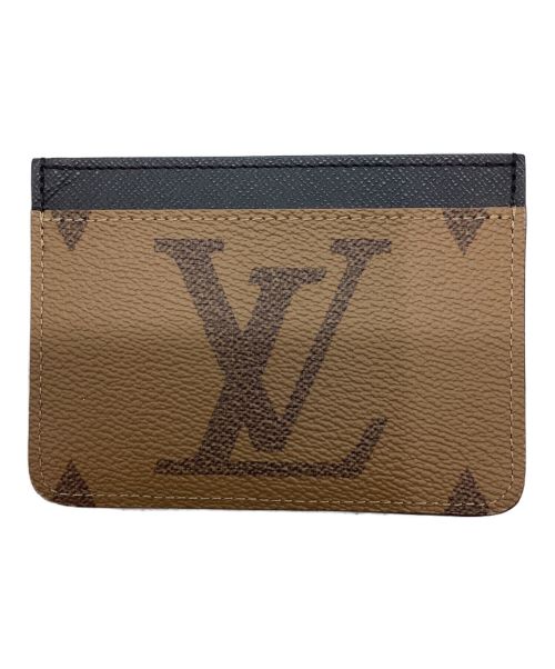 LOUIS VUITTON（ルイ ヴィトン）LOUIS VUITTON (ルイ ヴィトン) カードケース ブラウンの古着・服飾アイテム