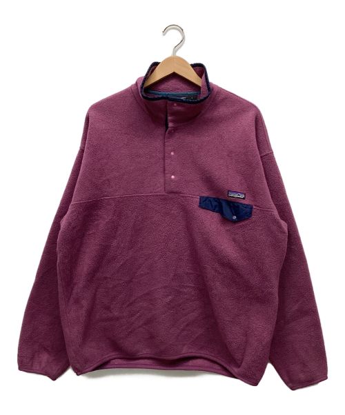 Patagonia（パタゴニア）Patagonia (パタゴニア) フリースジャケット パープル サイズ:Lの古着・服飾アイテム