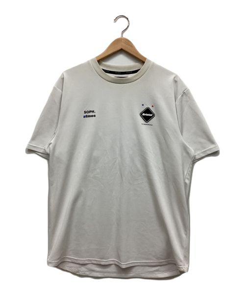 ATMOS（アトモス）ATMOS (アトモス) F.C.R.B. (エフシーアールビー) ゲームシャツ ホワイト サイズ:XLの古着・服飾アイテム