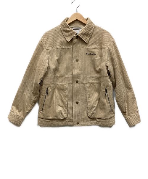 Columbia（コロンビア）Columbia (コロンビア) コーデュロイジャケット ベージュ サイズ:Lの古着・服飾アイテム