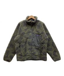 Patagonia×green label relaxing（パタゴニア×グリーンレーベルリラクシング）の古着「RETRO-Xジャケット」｜オリーブ