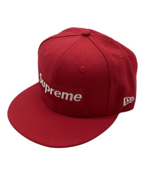 SUPREME（シュプリーム）SUPREME (シュプリーム) New Era (ニューエラ) キャップ レッドの古着・服飾アイテム