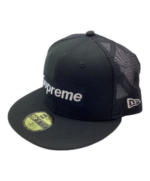 SUPREME（シュプリーム）SUPREME (シュプリーム) New Era (ニューエラ) キャップ ブラックの古着・服飾アイテム