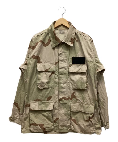 -（-）- (-) ミリタリージャケット カーキ サイズ:MEDIUMの古着・服飾アイテム