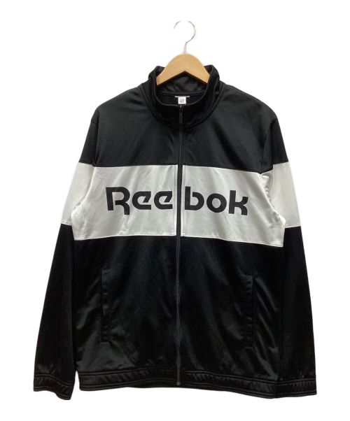 REEBOK（リーボック）REEBOK (リーボック) トラックジャケット ブラック×ホワイト サイズ:不明の古着・服飾アイテム