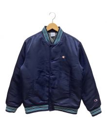 Champion（チャンピオン）の古着「ナイロンジャケット」｜ネイビー