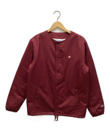 Champion（チャンピオン）の古着「バックプリントジャケット」｜レッド