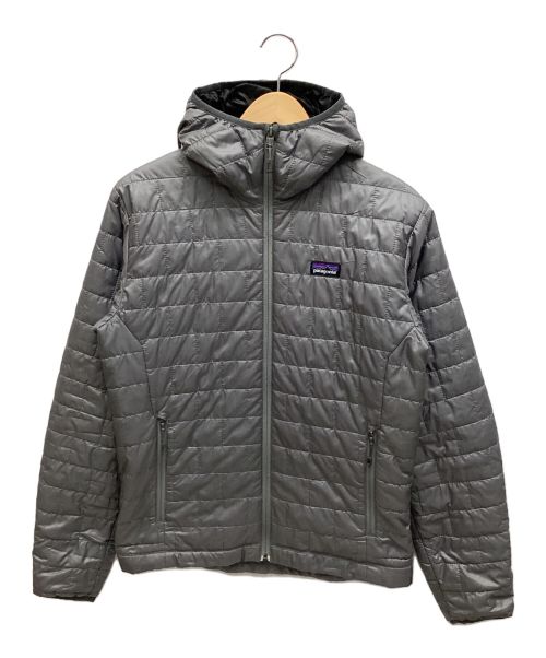 Patagonia（パタゴニア）Patagonia (パタゴニア) NANO PUFF HOODY グレー サイズ:XSの古着・服飾アイテム