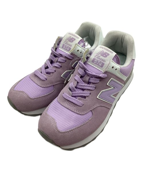 NEW BALANCE（ニューバランス）NEW BALANCE (ニューバランス) スニーカー パープル サイズ:24 未使用品の古着・服飾アイテム