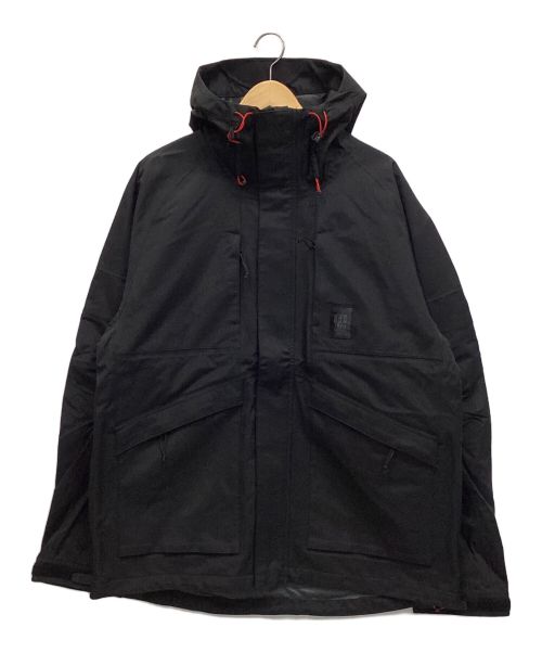 TOPO DESIGNS（トポデザイン）TOPO DESIGNS (トポデザイン) マウンテンパーカー ブラック サイズ:XL 未使用品の古着・服飾アイテム