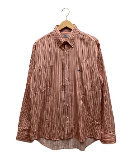 ETRO（エトロ）ETRO (エトロ) シャツ レッド サイズ:41の古着・服飾アイテム