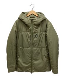 BLACK DIAMOND（ブラック ダイアモンド）の古着「STANCE BELAY PARKA」｜グリーン