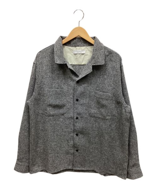 INHERIT（インヘリット）INHERIT (インヘリット) ロングスリーブシャツ グレー サイズ:Lの古着・服飾アイテム