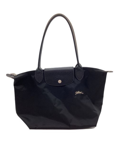 LONGCHAMP（ロンシャン）LONGCHAMP (ロンシャン) 折りたたみバッグ ブラックの古着・服飾アイテム