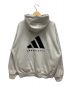 adidas (アディダス) パーカー ベージュ サイズ:L：3980円