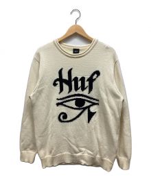 HUF（ハフ）の古着「ニット」｜クリーム