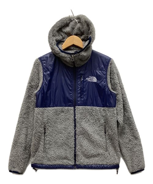 THE NORTH FACE（ザ ノース フェイス）THE NORTH FACE (ザ ノース フェイス) フリースパーカー ネイビー×グレー サイズ:Sの古着・服飾アイテム