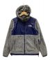 THE NORTH FACE（ザ ノース フェイス）の古着「フリースパーカー」｜ネイビー×グレー