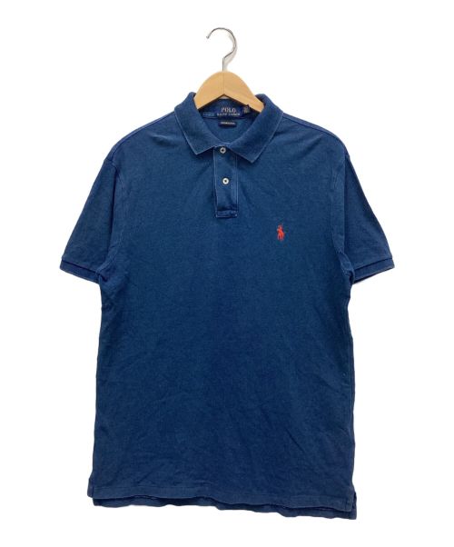 POLO RALPH LAUREN（ポロ・ラルフローレン）POLO RALPH LAUREN (ポロ・ラルフローレン) ポロシャツ ブルー サイズ:Mの古着・服飾アイテム