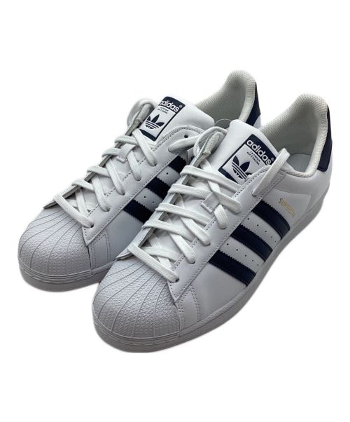 adidas Originals（アディダスオリジナル）adidas Originals (アディダスオリジナル) ローカットスニーカー ホワイト×ネイビー サイズ:28 未使用品の古着・服飾アイテム