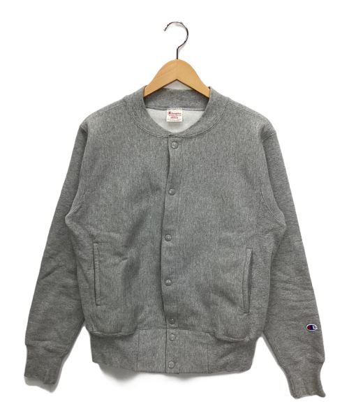 Champion REVERSE WEAVE（チャンピオン リバース ウィーブ）Champion REVERSE WEAVE (チャンピオン リバース ウィーブ) スウェットジャケット ライトグレー サイズ:Mの古着・服飾アイテム