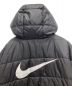 中古・古着 NIKE (ナイキ) 中綿ジャケット ブラック サイズ:L：2980円