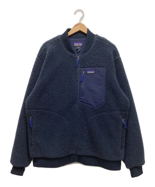 Patagonia（パタゴニア）Patagonia (パタゴニア) ボアジャケット ネイビー サイズ:XLの古着・服飾アイテム