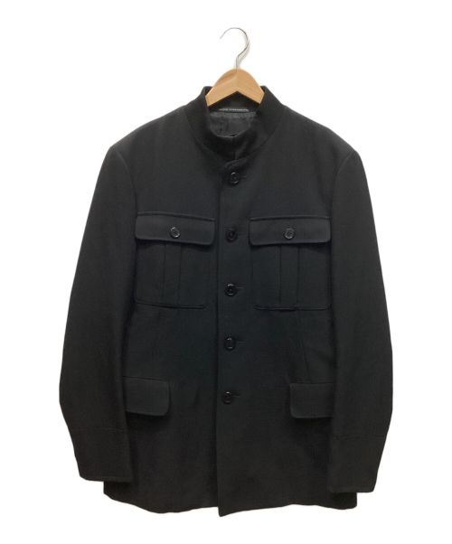 YOHJI YAMAMOTO（ヨウジヤマモト）YOHJI YAMAMOTO (ヨウジヤマモト) ジャケット ブラック サイズ:Lの古着・服飾アイテム