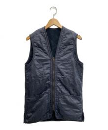 Barbour（バブアー）の古着「POLARQUILT WAISTCOAT/ZIP IN LINER」｜ネイビー