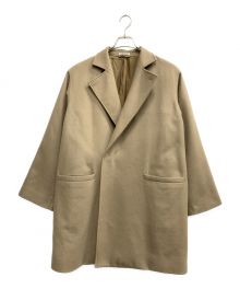 AURALEE（オーラリー）の古着「LIGHT MELTON OVER COAT」｜ベージュ