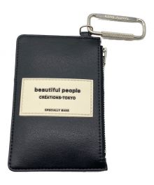 beautiful people（ビューティフルピープル）の古着「別注コイン＆カードホルダー」｜ブラック