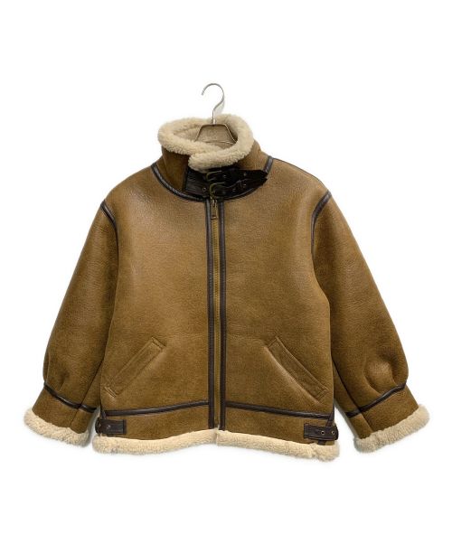 RANDEBOO（ランデブー）RANDEBOO (ランデブー) Mustang boa coat / ボアジャケット ブラウン サイズ:1の古着・服飾アイテム